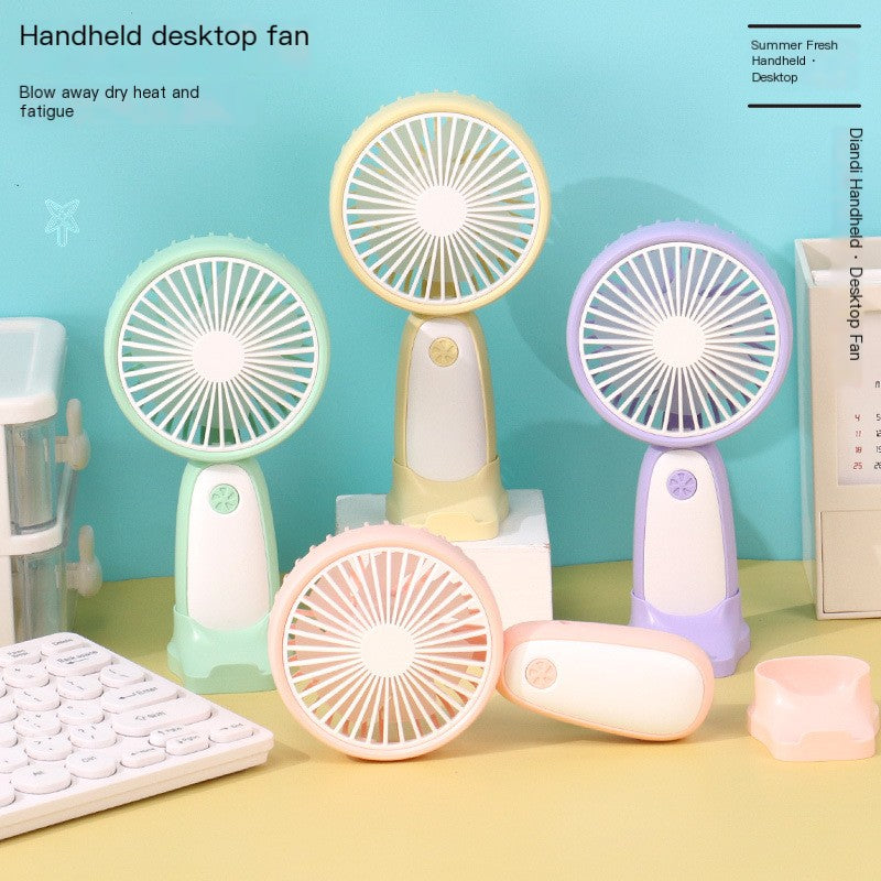 Portable USB Rechargeable Mini Handheld Fan