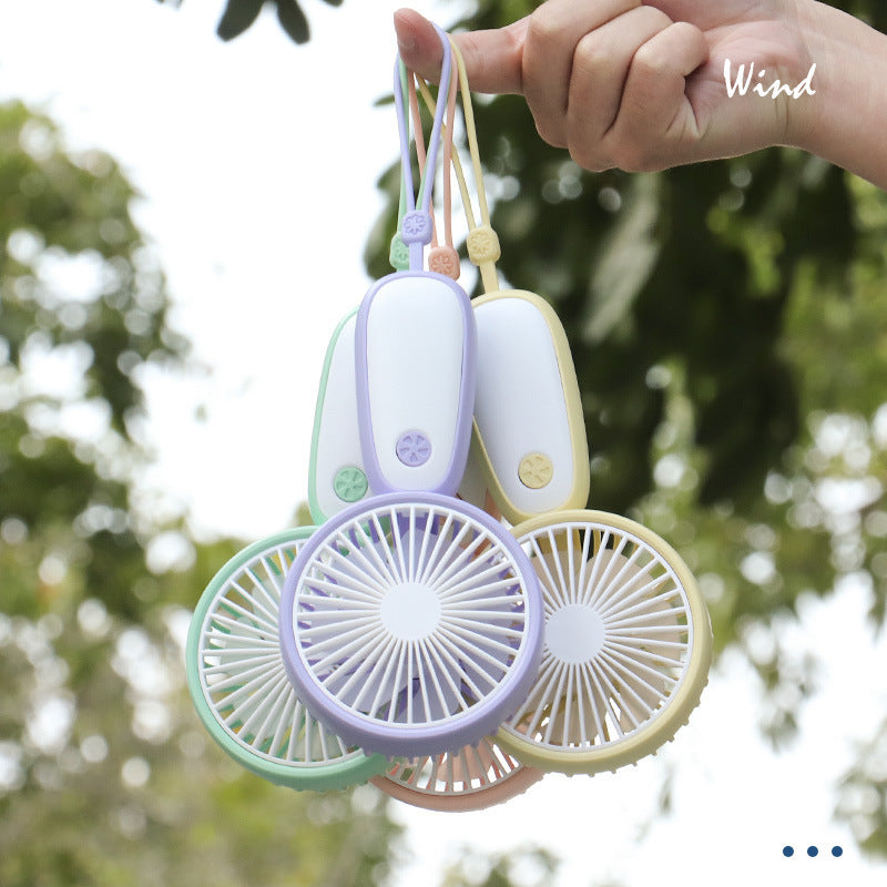 Portable USB Rechargeable Mini Handheld Fan