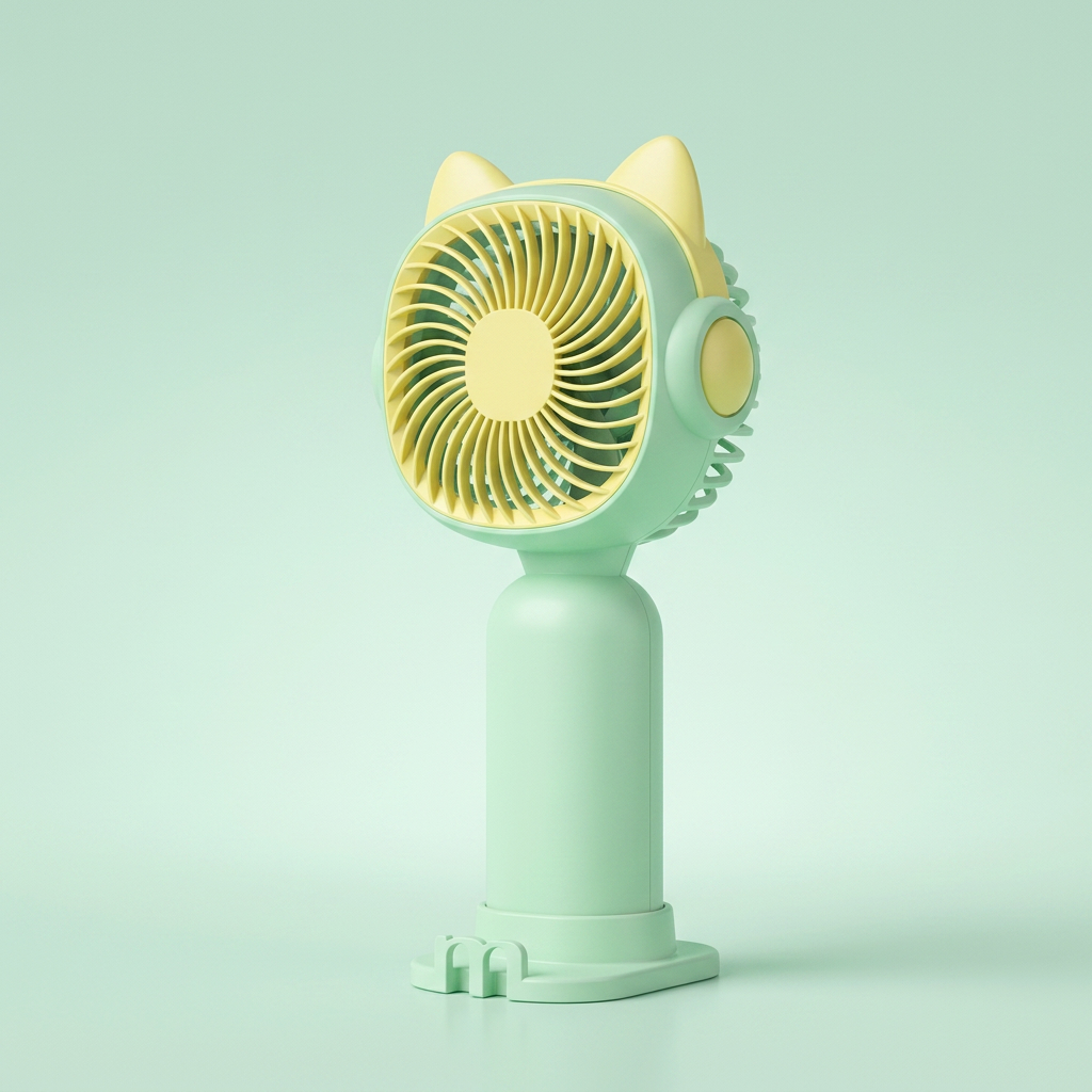 Chic Mini Portable Fan (Summer Green)