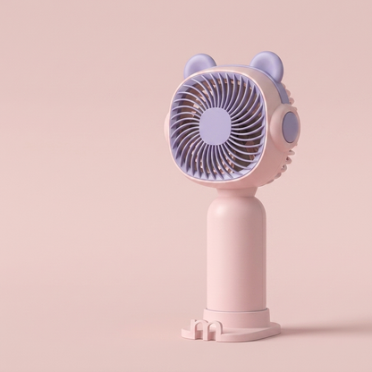 Chic Mini Portable Fan (Pinky Pig)
