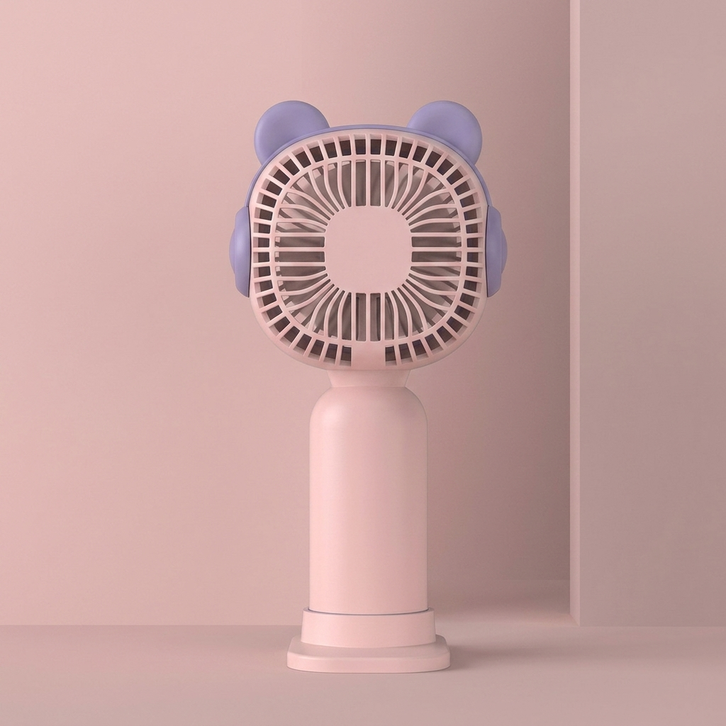 Chic Mini Portable Fan (Pinky Pig)