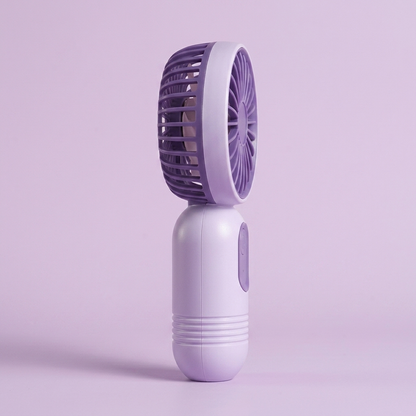 Cute Travel Fan (Purple)