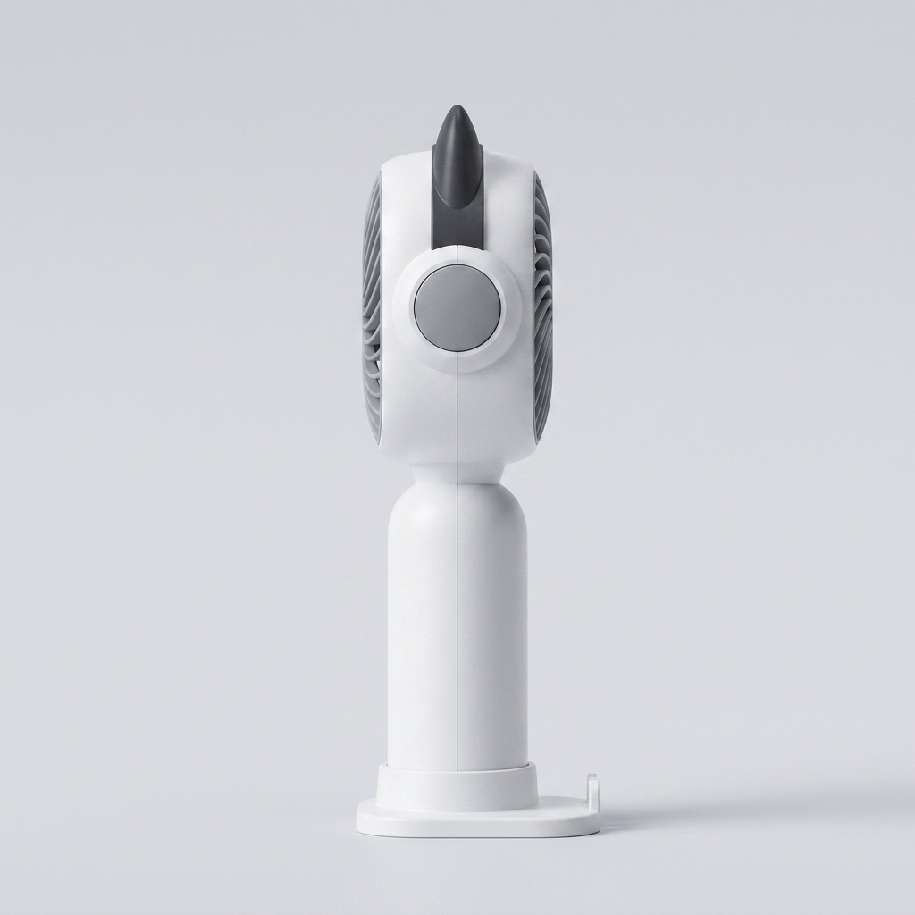 Chic Mini Portable Fan (Ice White)